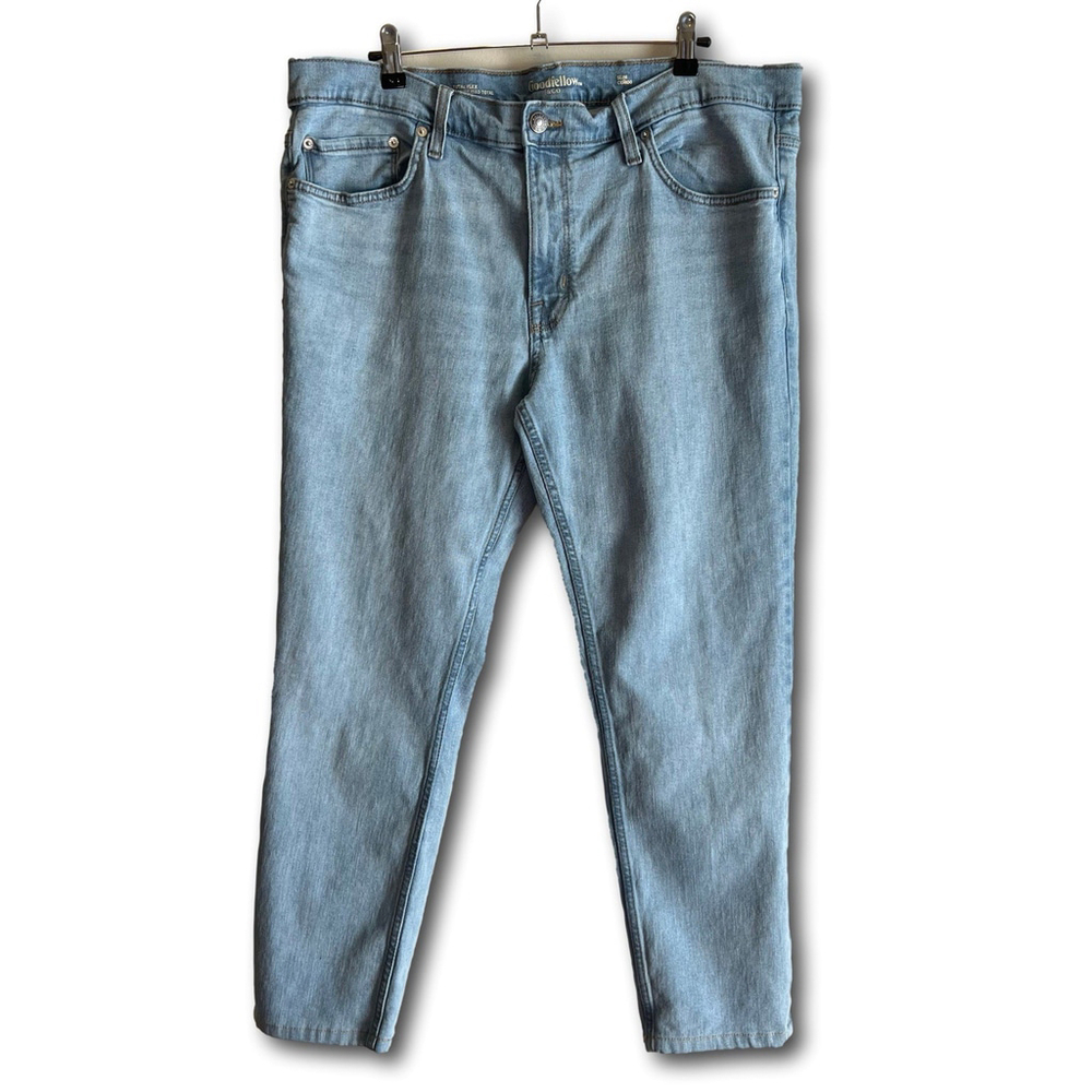 Goodfellow & Co Men's Total Flex Fit Jeans Light Wash Size 38W X 27” Denim Pants